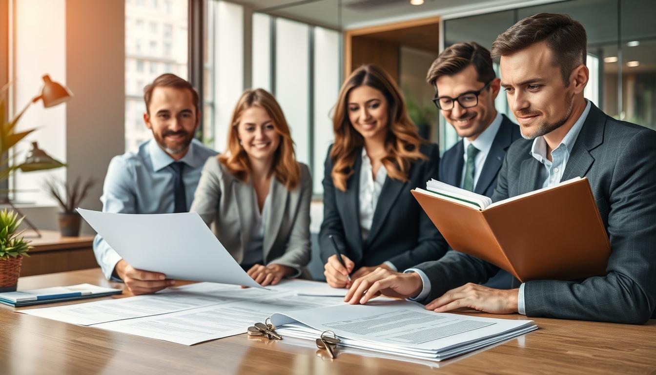 Business contract documents